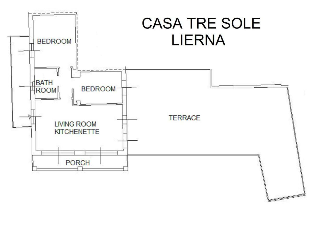 Ferienwohnung Casa Tre Sole Lierna Exterior foto