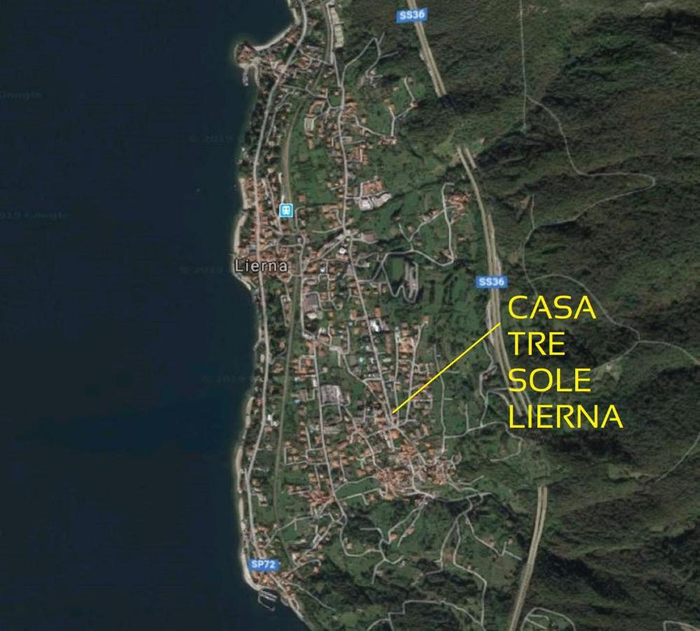 Ferienwohnung Casa Tre Sole Lierna Exterior foto